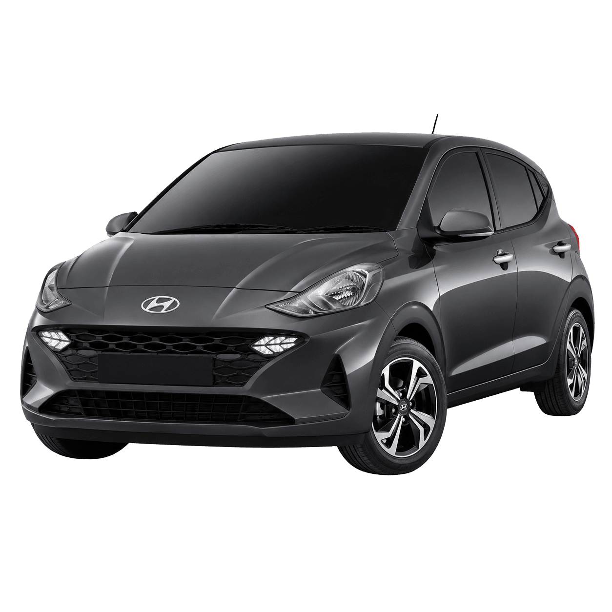 Hyundai i10 automatic compact hire car in Swansea