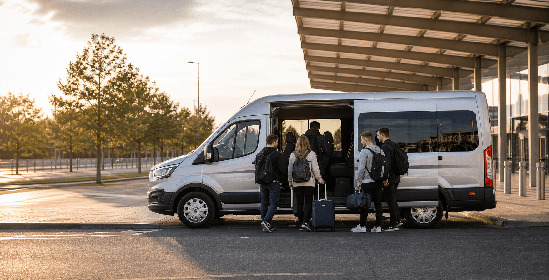 Self-drive minibus available for group travel in Swansea