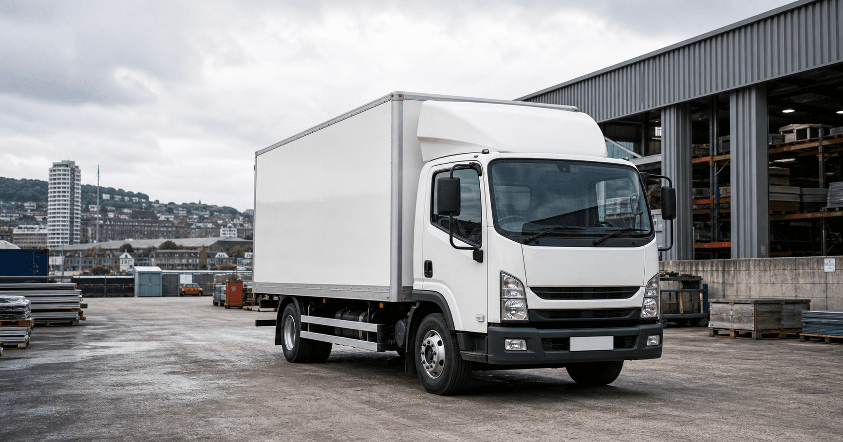 Self-drive truck available for heavier transport in Swansea