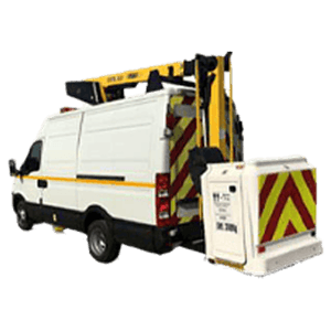 12.5 metre cherry picker vehicle hire in Swansea