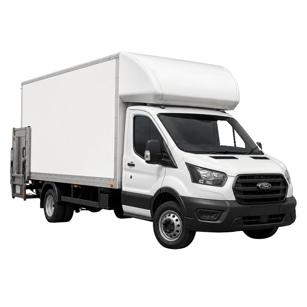 Luton box van with tail lift for moves in Swansea